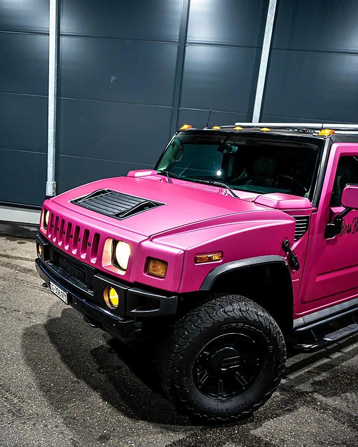 Hummer H2, Matt-Pink
