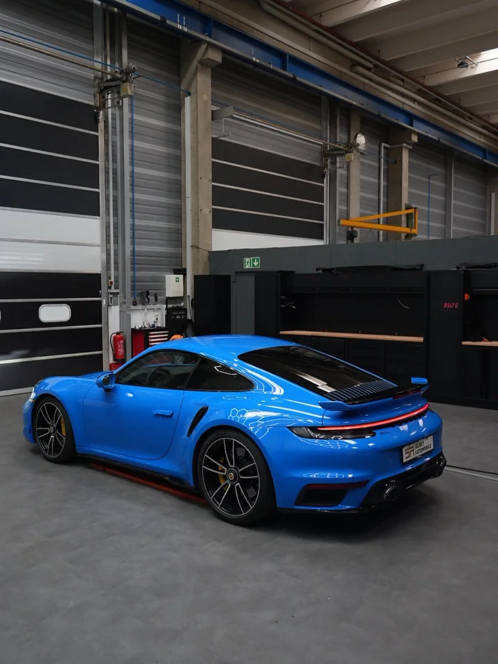 Porsche 911 Turbo S, PPF + Lackierung von WrapBro's